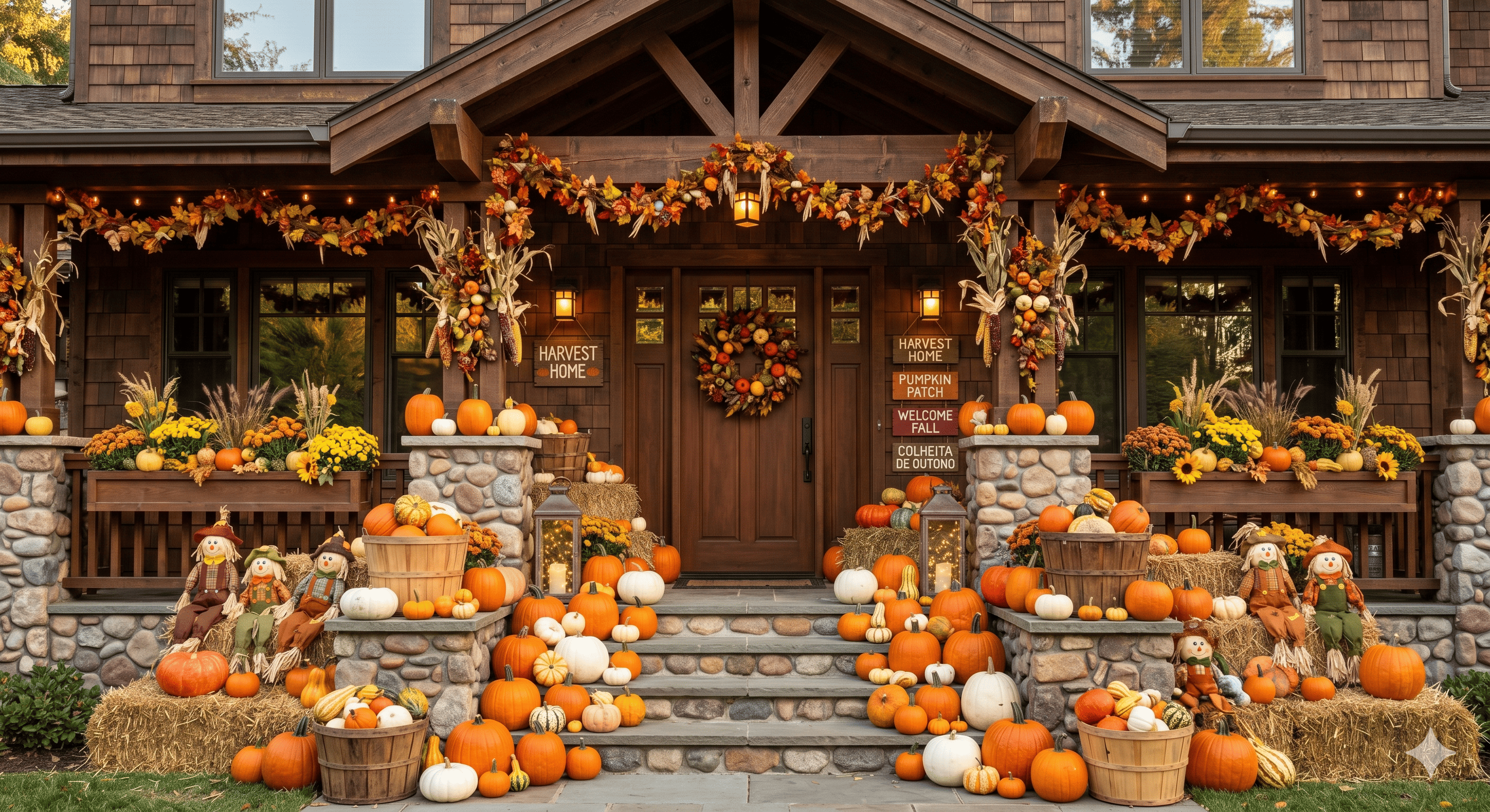 Rustic Cabin after styling