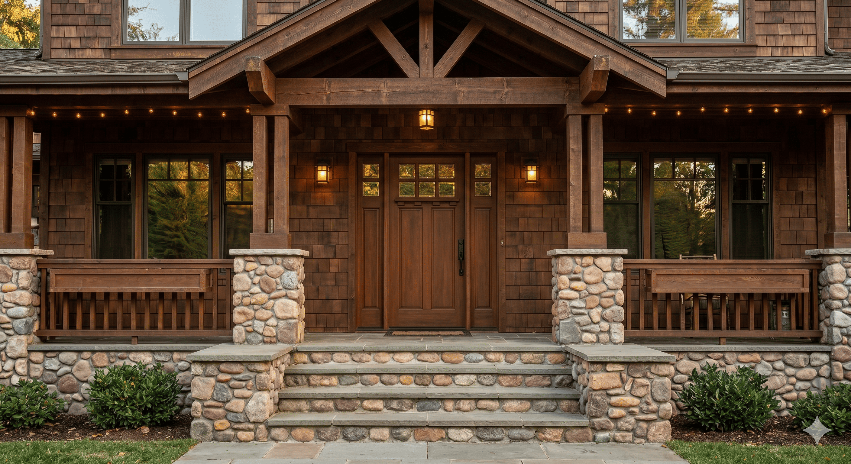 Rustic Cabin before styling